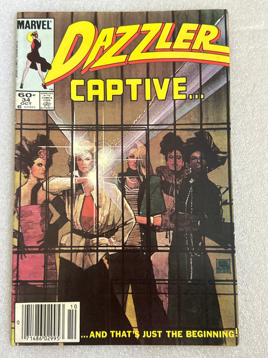 Dazzler #34 Marvel 1984