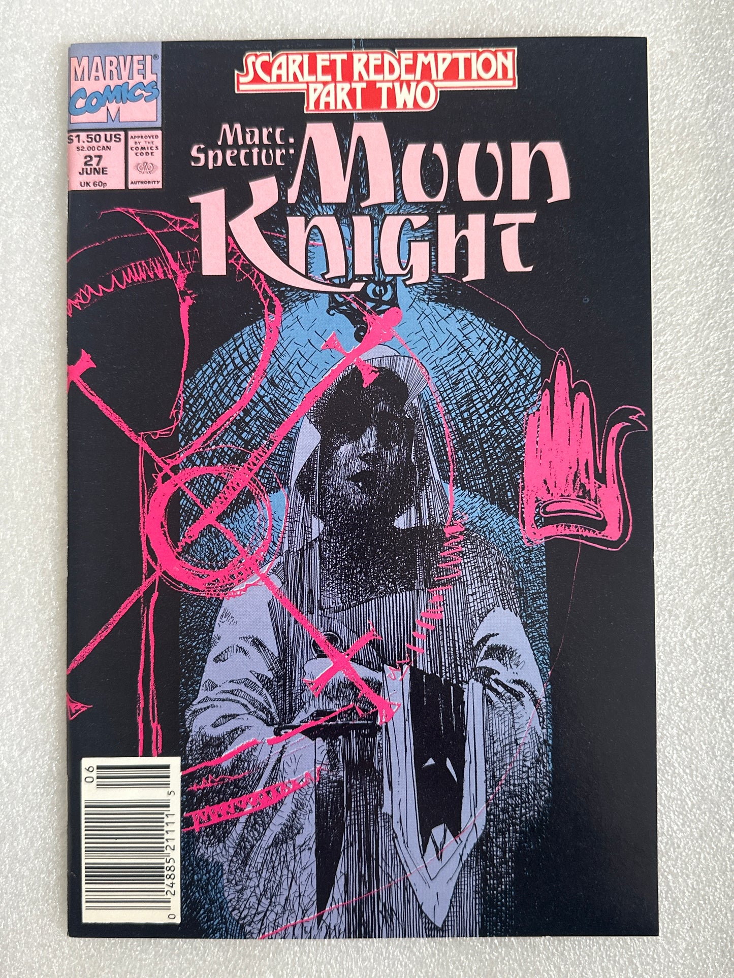Marc Spector: Moon Knight #27 Marvel 1991