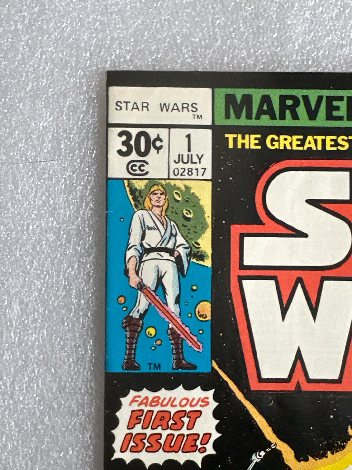 Star Wars #1 Newsstand First Print Marvel 1977