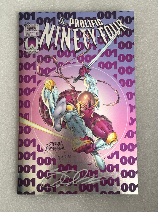 Shelby Robertson's Ninety-Four WASATCH Metal Edition signed