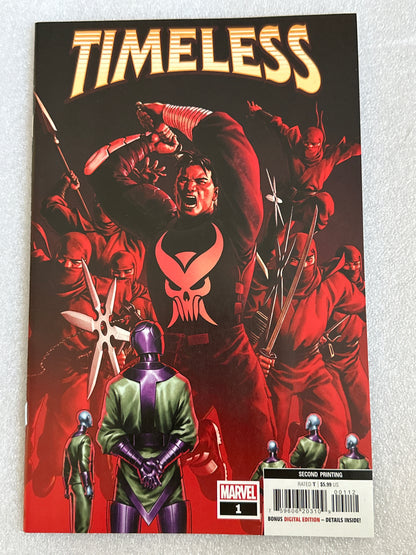 Timeless #1 2nd Print Marvel 2021
