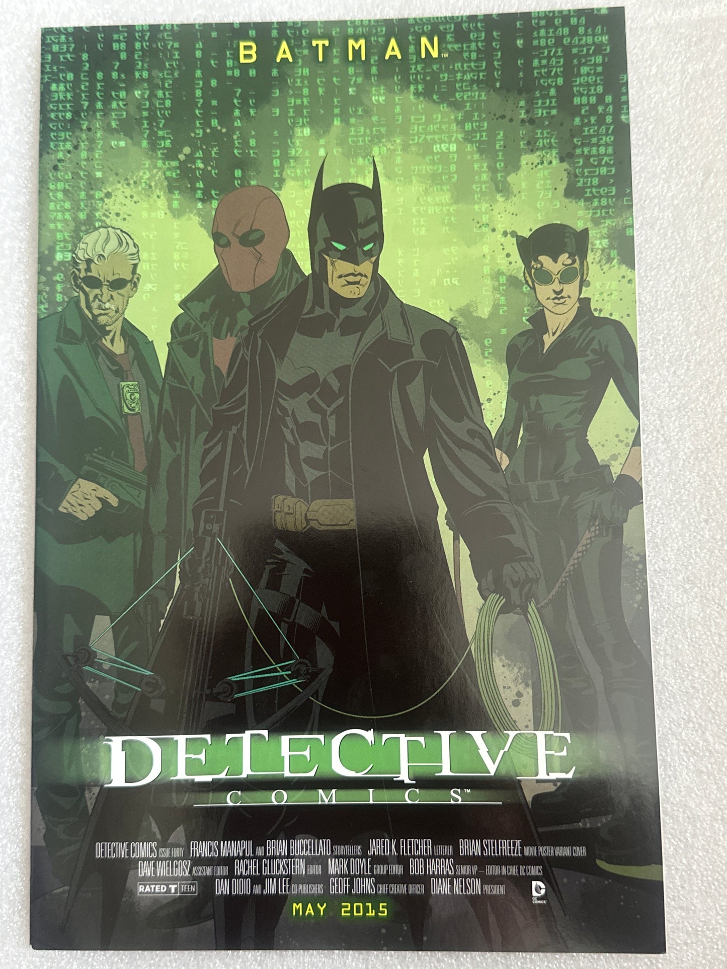 Detective Comics #40 New 52 Matrix Variant DC 2015