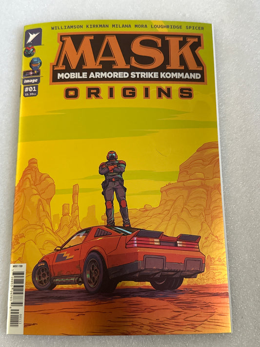 MASK Origins #1 Secret Foil Variant Image 2026