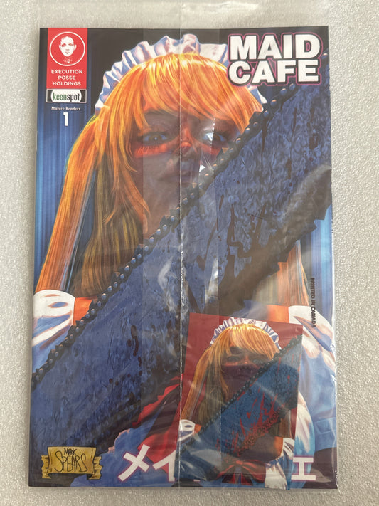 Maid Cafe #1 Sealed Mark Spears cover with card Keenspot 2026