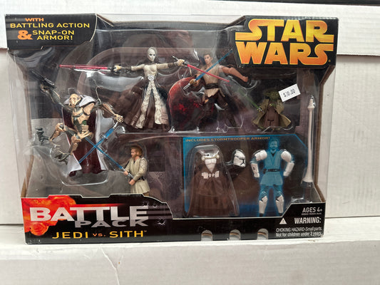 Star Wars Battle Pack: Jedi vs Sith 2005