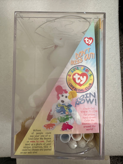 Color Me Beanie With Case & Pens TY 2002
