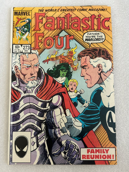 Fantastic Four #273 Marvel 1984