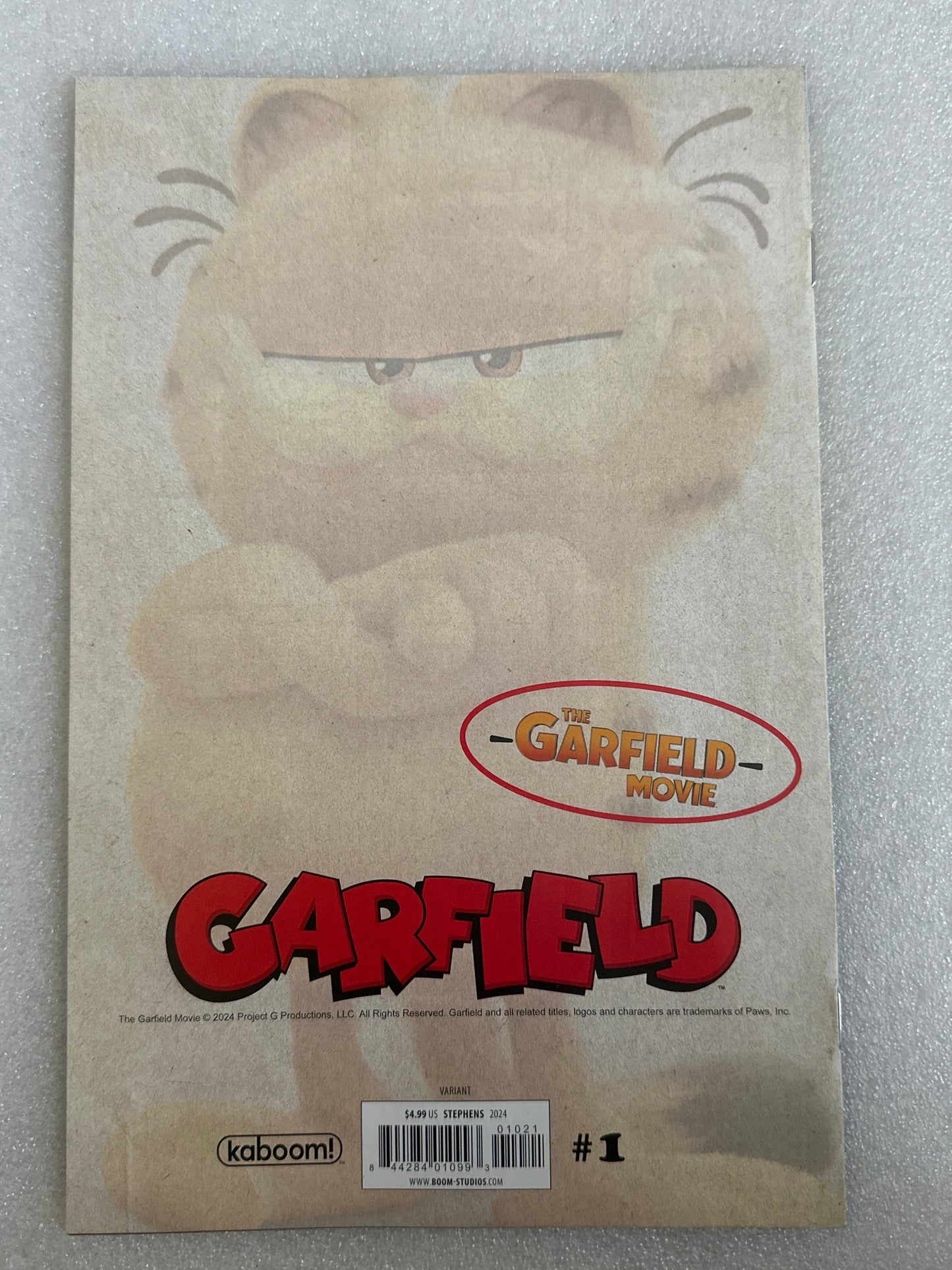 Garfield #1 Variant Cover B kaboom! 2024