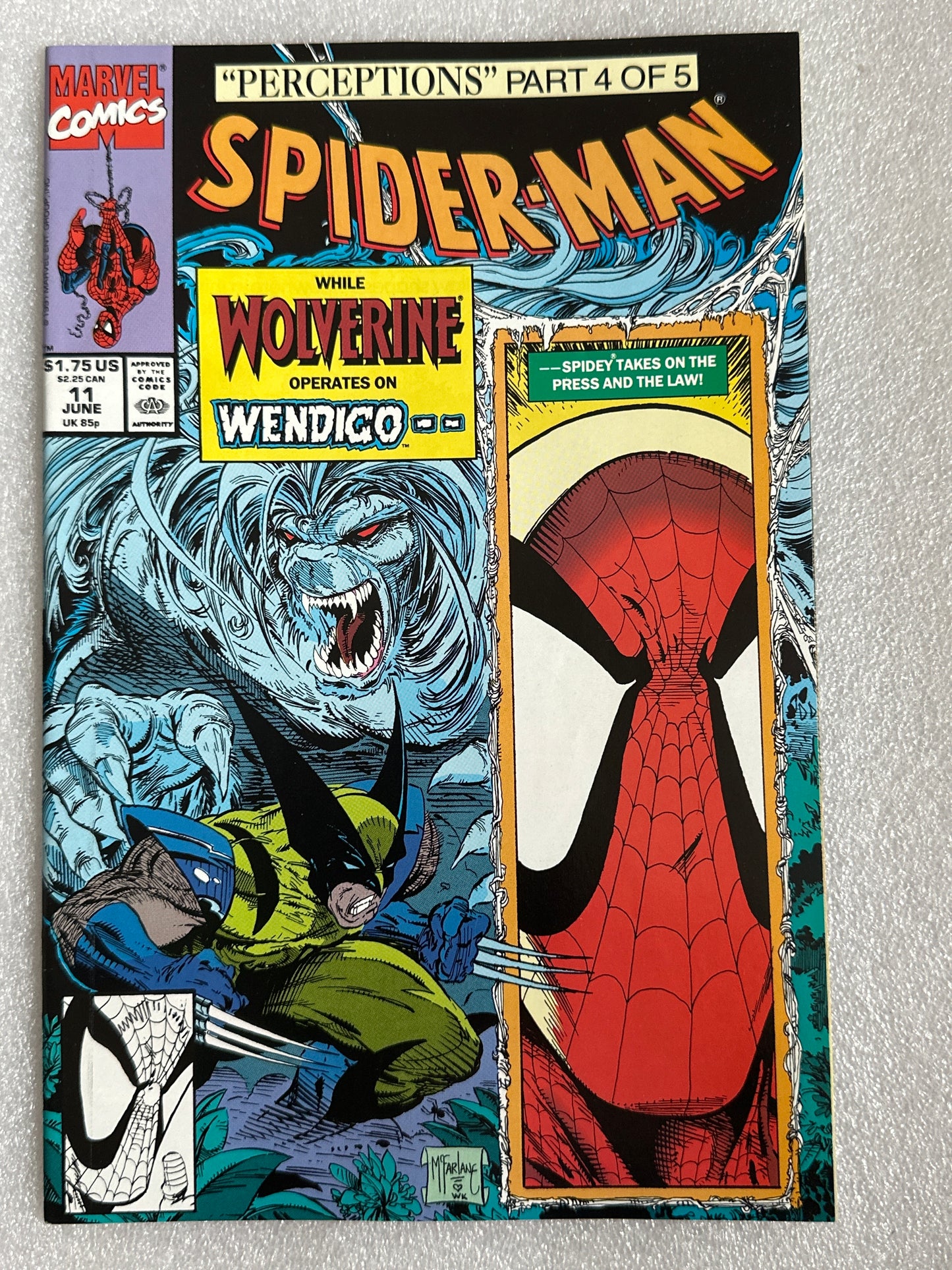 Spider-Man #11 Marvel 1991