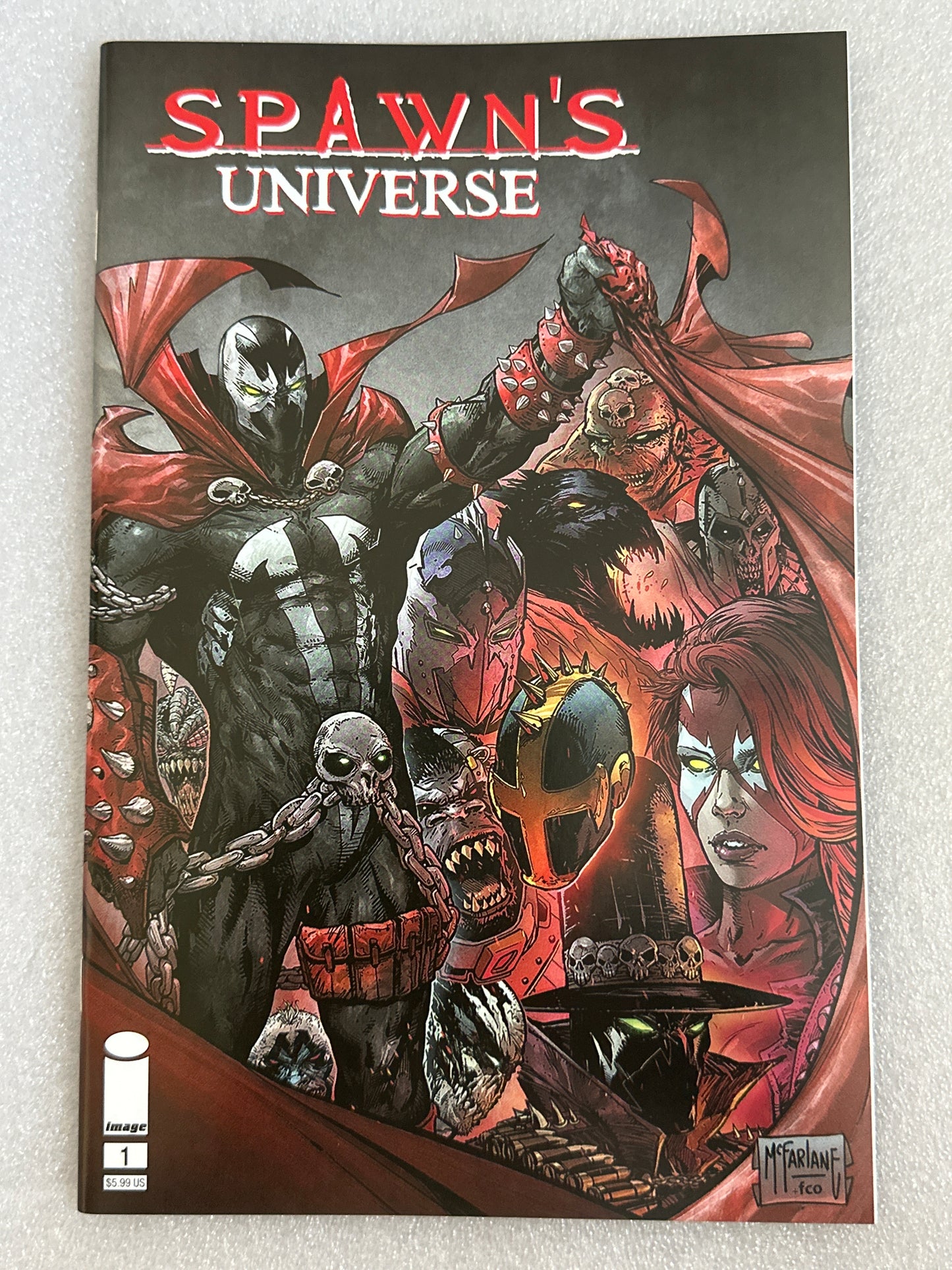 Spawn's Universe #1 Cover F Image 2021