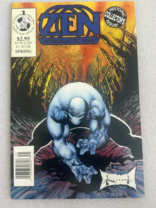 Zen Intergalactic Ninja Earth Day Annual Sam Keith Zen Comics 1993