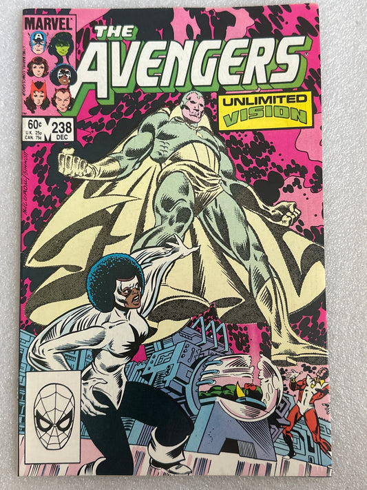 Avengers 238 Marvel 1983