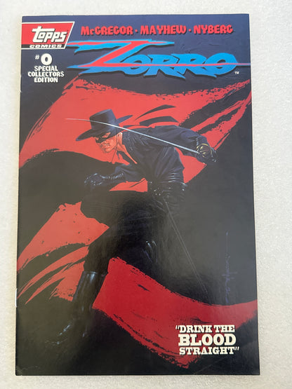 Zorro #0 Topps Comics 1993