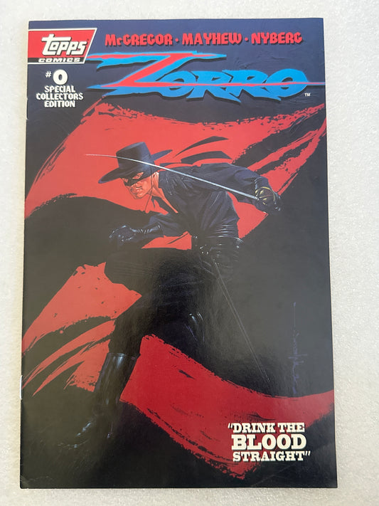 Zorro #0 Topps Comics 1993