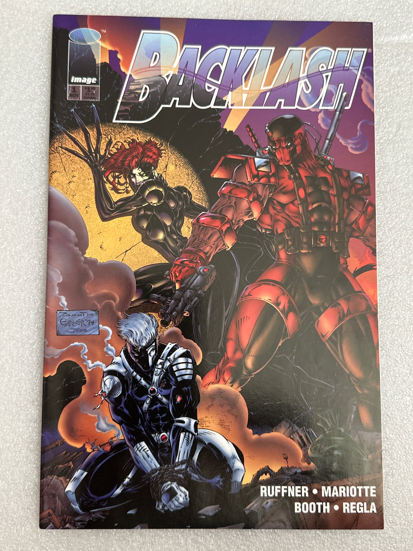 Backlash #1 Variant Image 1994
