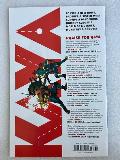 Kaya #1 1:50 Variant Image Comics 2022