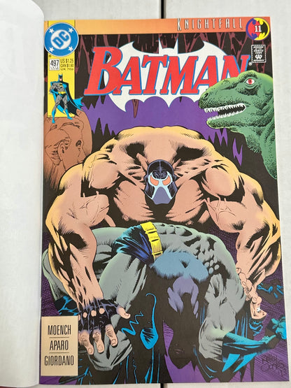 Batman 497 Direct flip cover DC 1993
