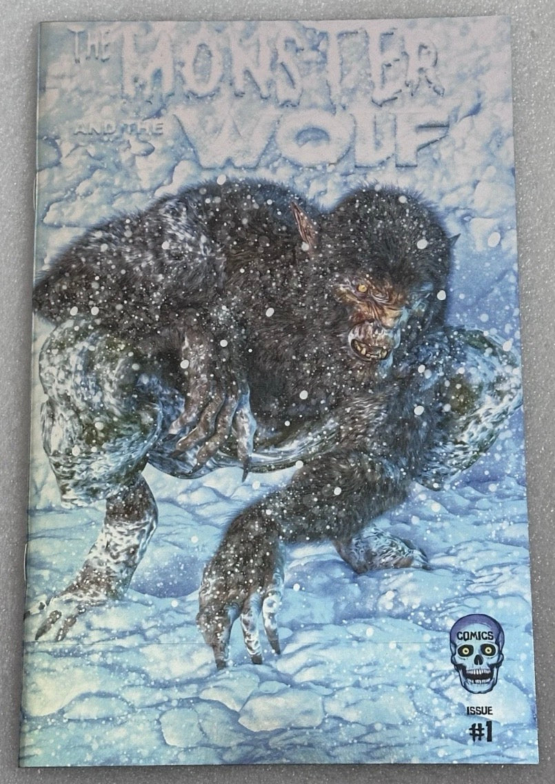 Mark Spears: Monster and the Wolf #1H Kickstarter Black Friday Chrome Foil Signed Ltd 100