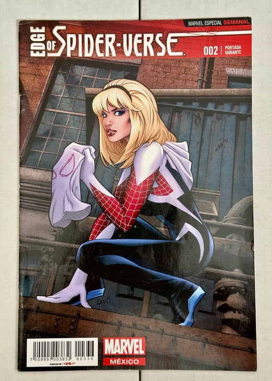 Edge of Spider-Verse #2 Mexico Land Variant Marvel 2015