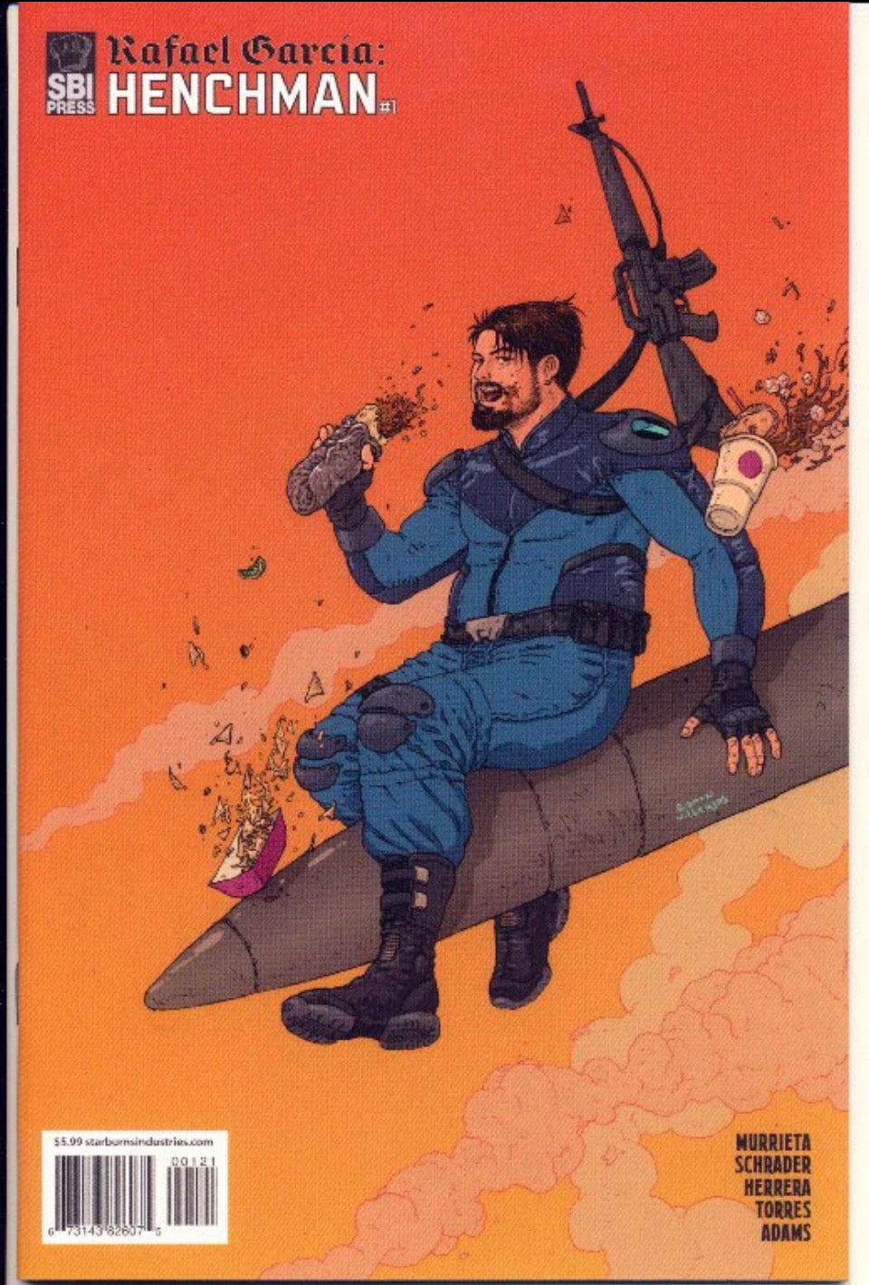 Rafael Garcia Henchman #1B Kickstarter SBI 2020