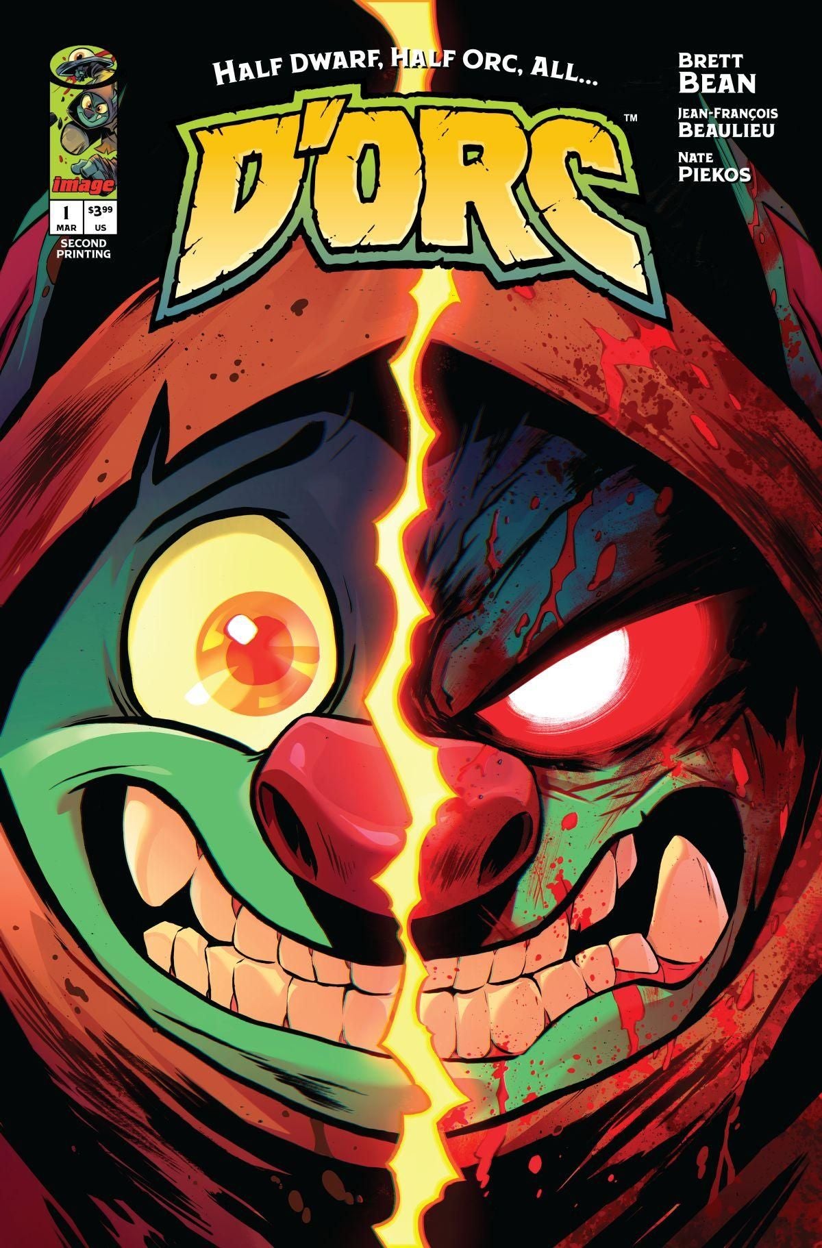 D'Orc #1 2nd Print Image Comics 2026