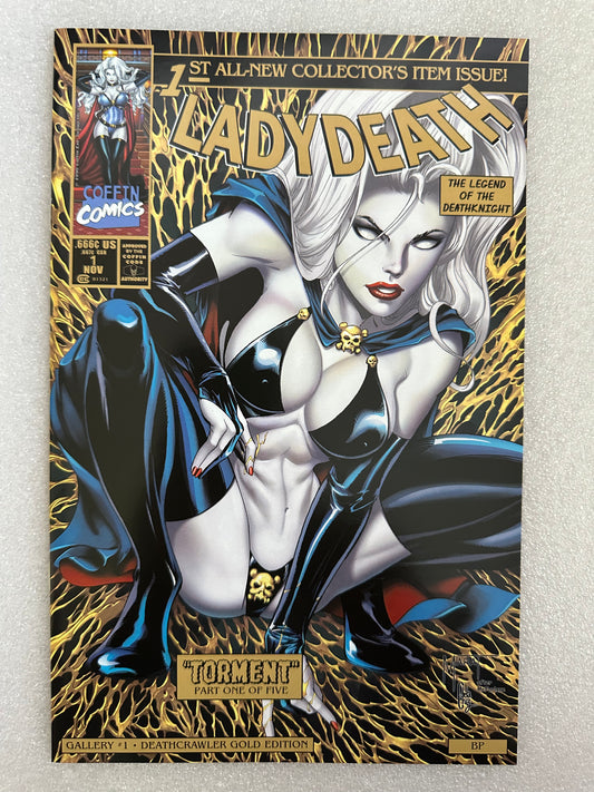 Lady Death Deathcrawler Gold BP Edition