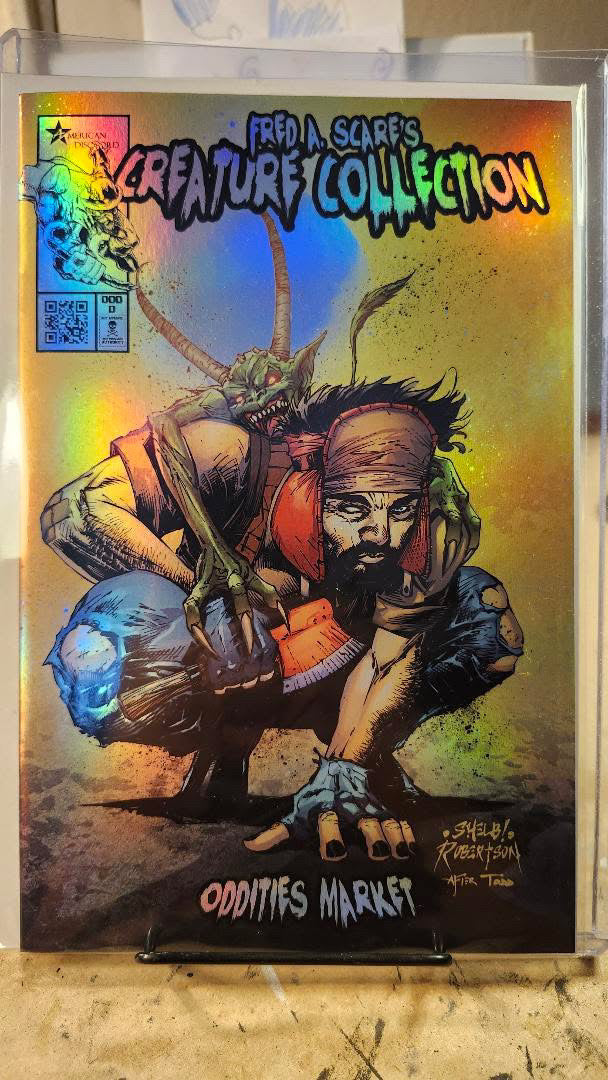 Shelby Robertson’s Fred A Scare’s Creature Collection Oddities Market Foil Edition