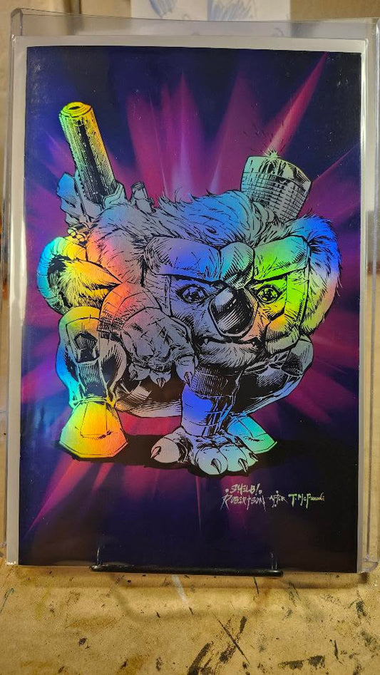 Shelby Robertson’s Tormented Koala Purple Virgin Foil Edition