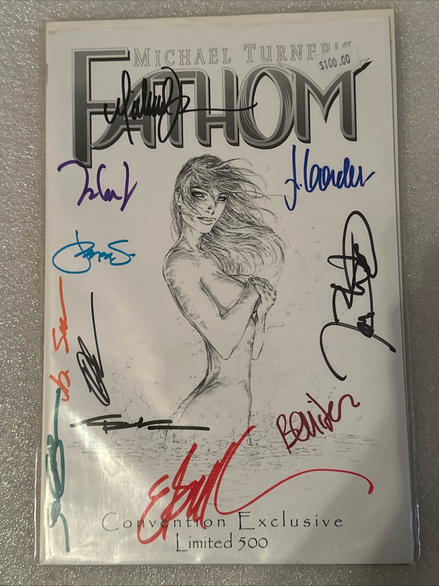 Fathom convention exclusive limited to 500 multiple signatures