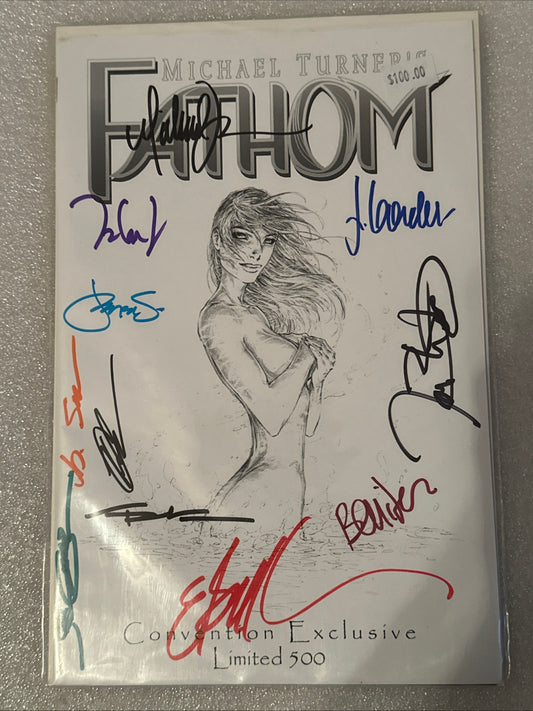 Fathom convention exclusive limited to 500 multiple signatures