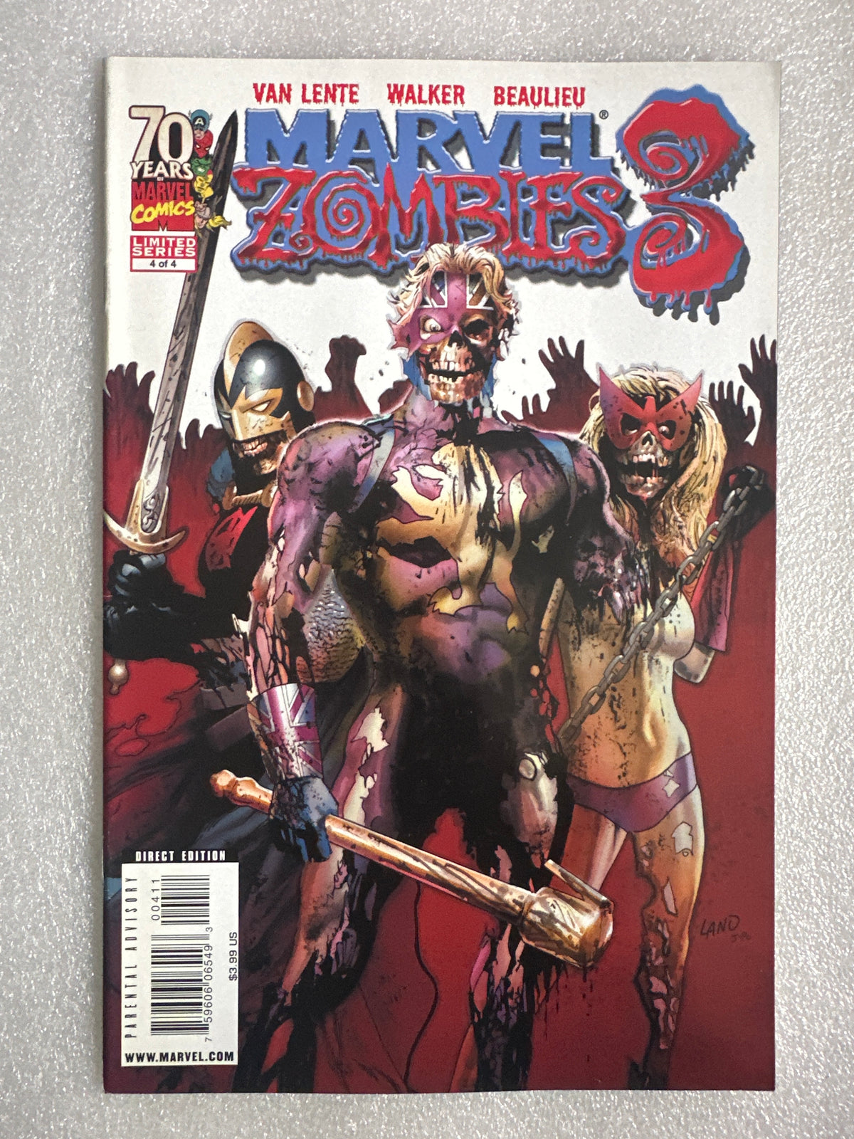 Marvel Zombies 3 #4  Marvel 2009