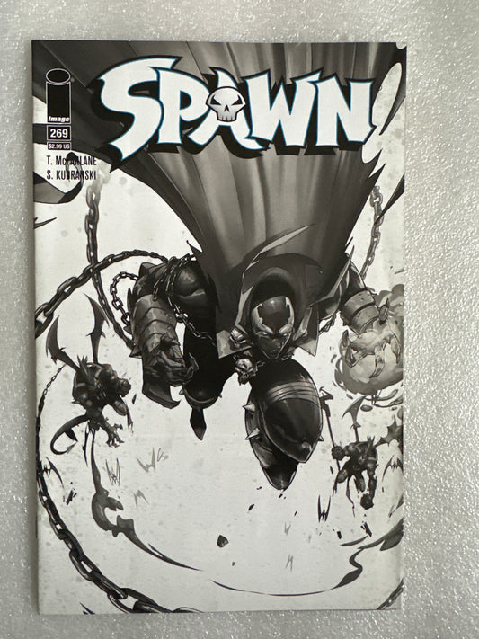 Spawn #269 Black & White Variant Image 2017