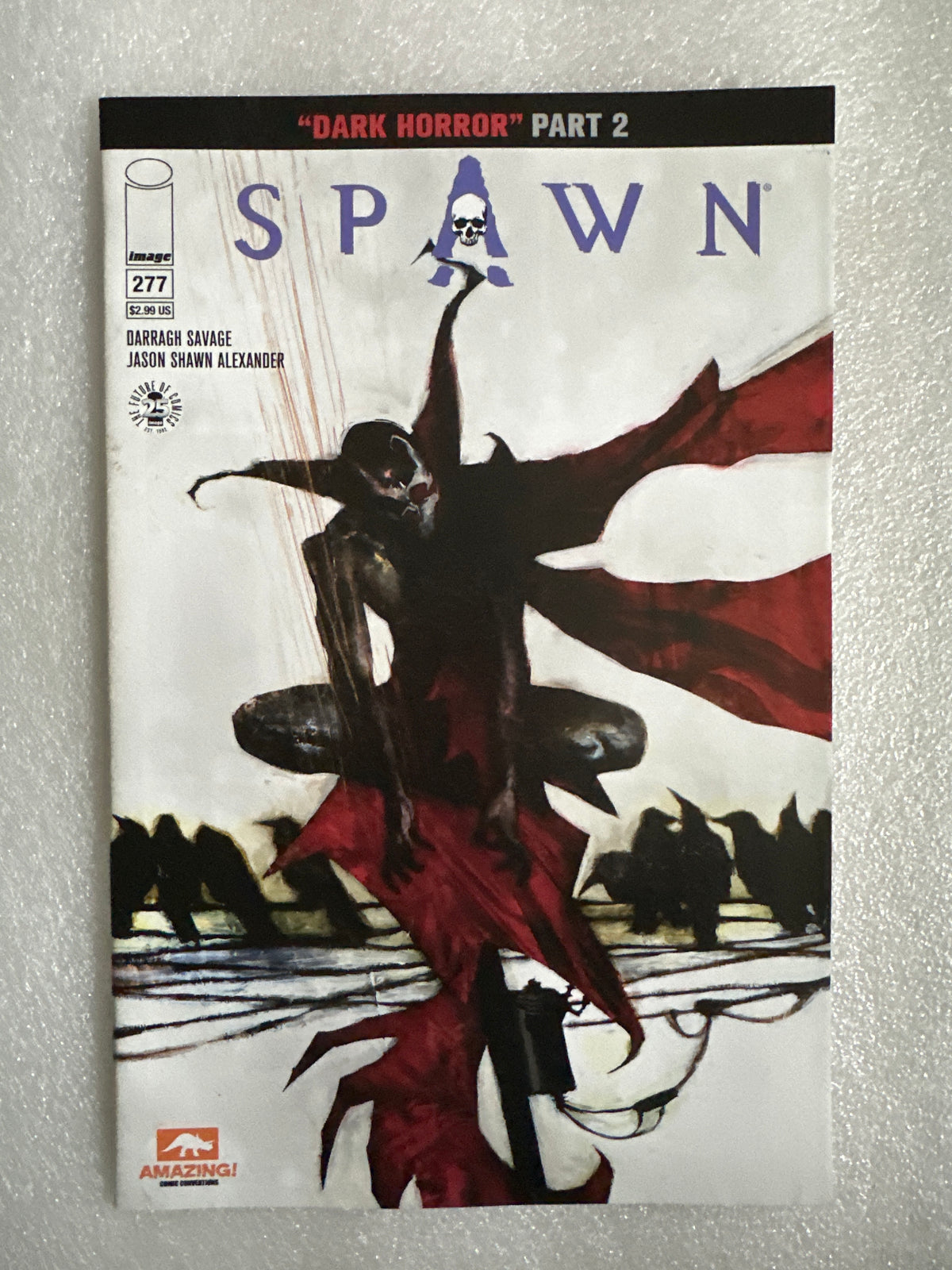 Spawn #277 Amazing Comic Con Variant Image 2017