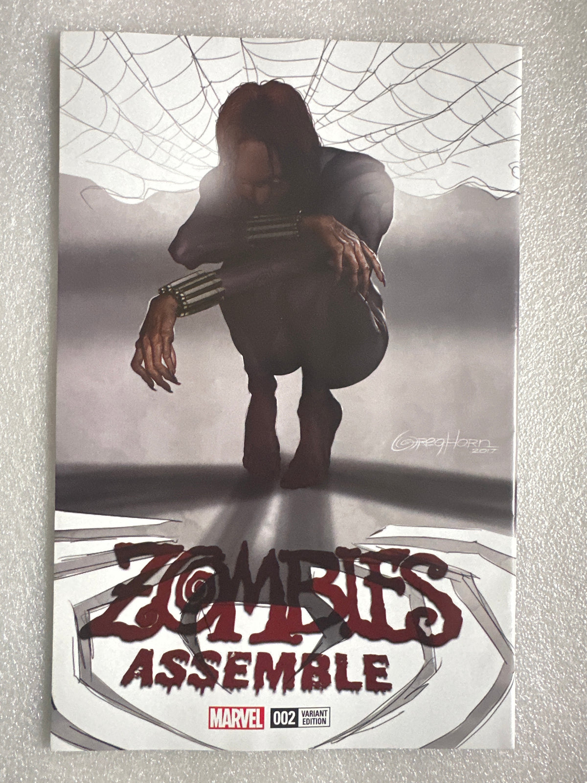 Zombies Assemble #2 Greg Horn Variant Marvel 2017