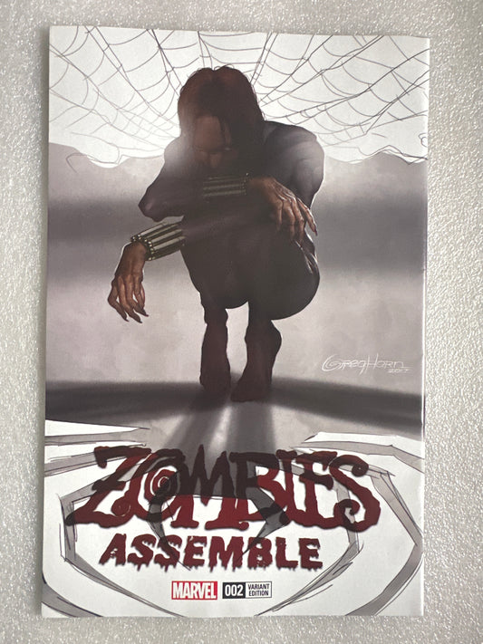 Zombies Assemble #2 Greg Horn Variant Marvel 2017