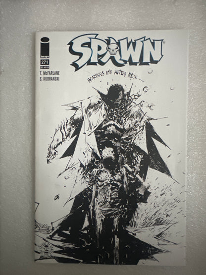 Spawn #271 Black & White Variant Image 2017