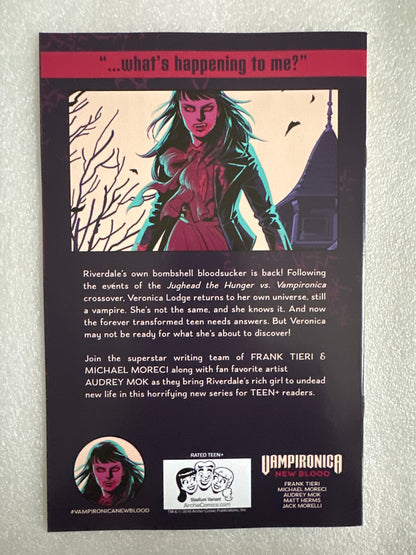 Vampironica New Blood #1 SM1 Homage Variant Archie Comics 2020